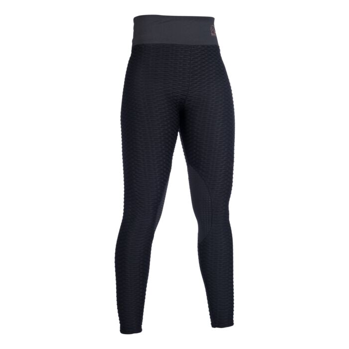 Pantalones Leggings de montar -Edinburgh Shape- rod. silicona HKM para equitación