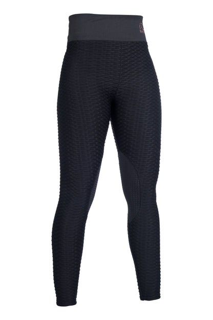 Leggings de montar -Edinburgh Shape- rod. silicona - HKM