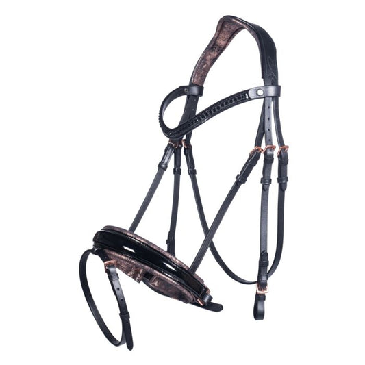 Cabezada -Sofia- HKM para equitación - vista 2