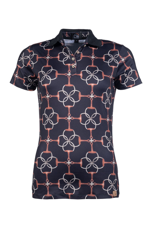 HKM Style Polo Shirt Edinburgh para equitación - vista 2