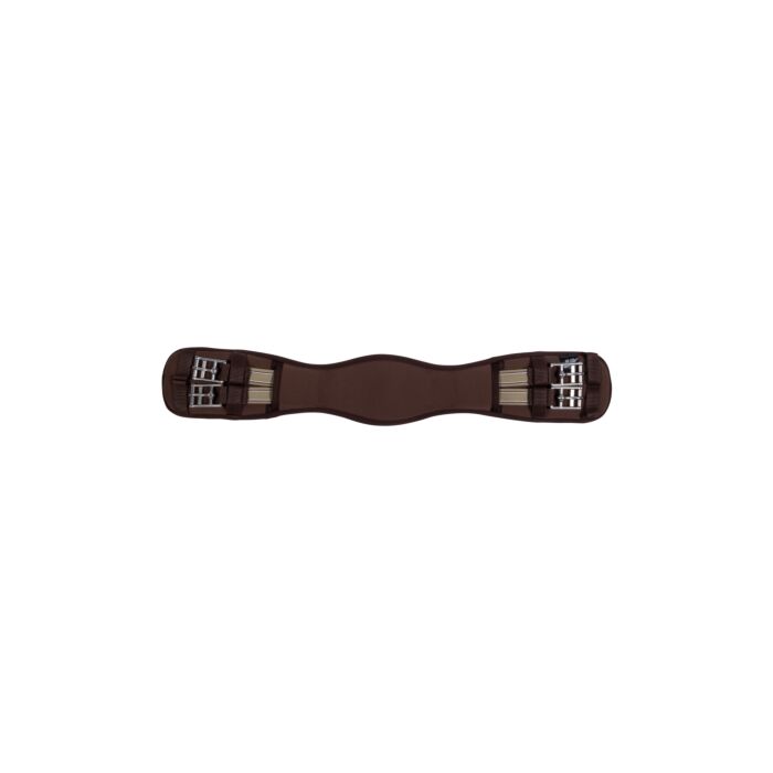 Cincha doma -Memory Foam- con elástico HKM marrón