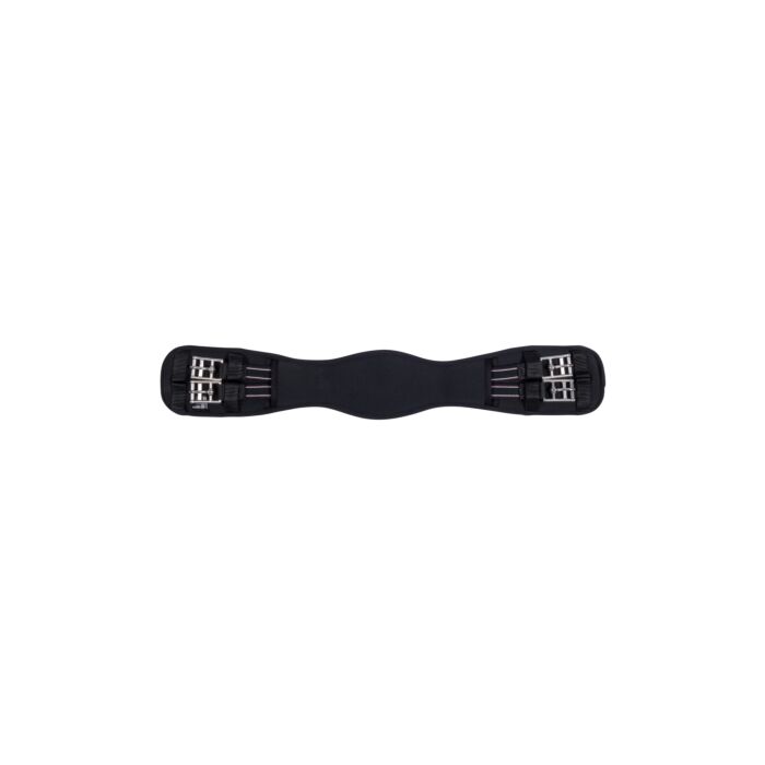 Cincha doma -Memory Foam- con elástico HKM negro