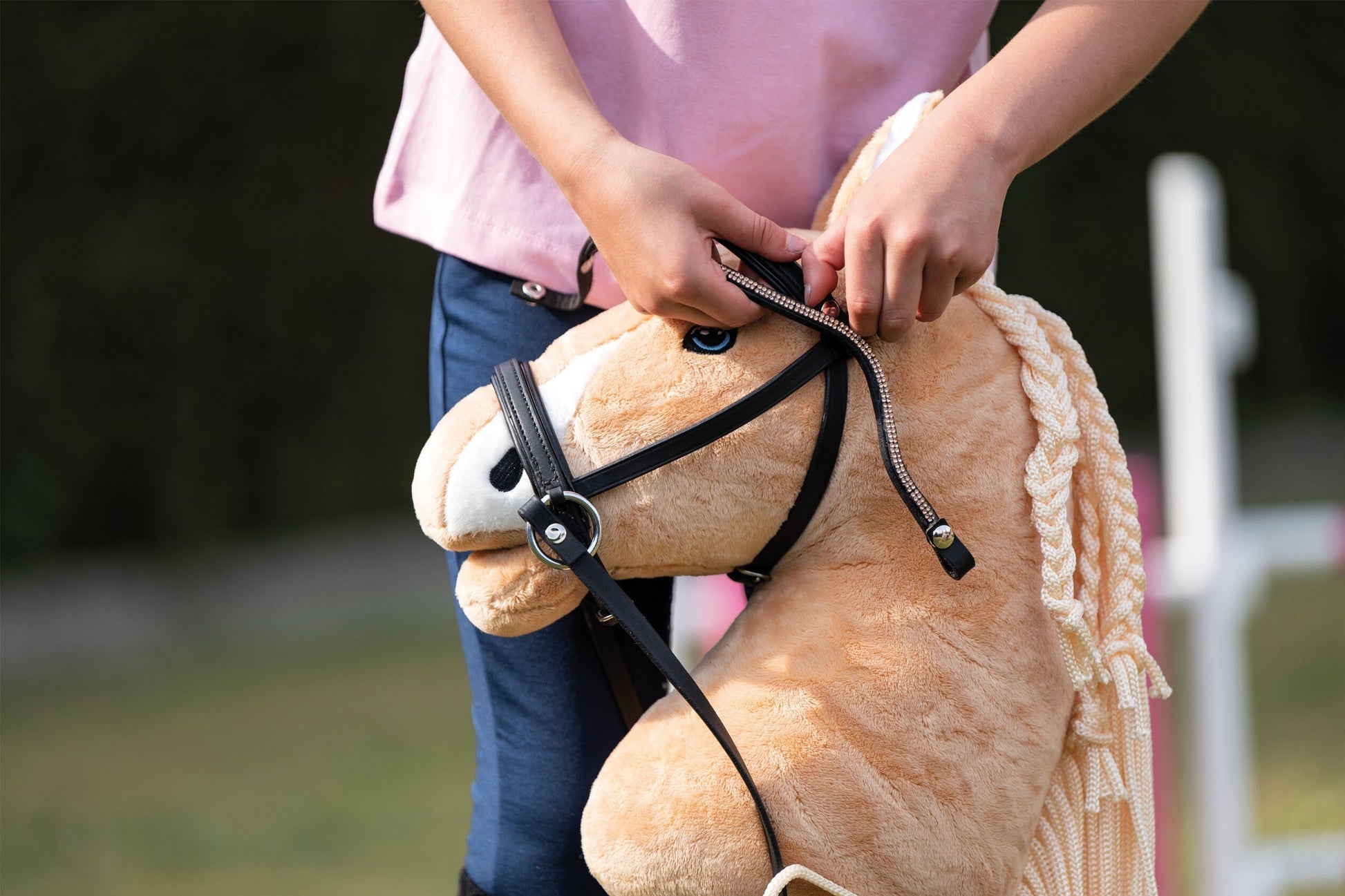 Hobby caballo HKM Hobby Horsing Browband Set detalle 9
