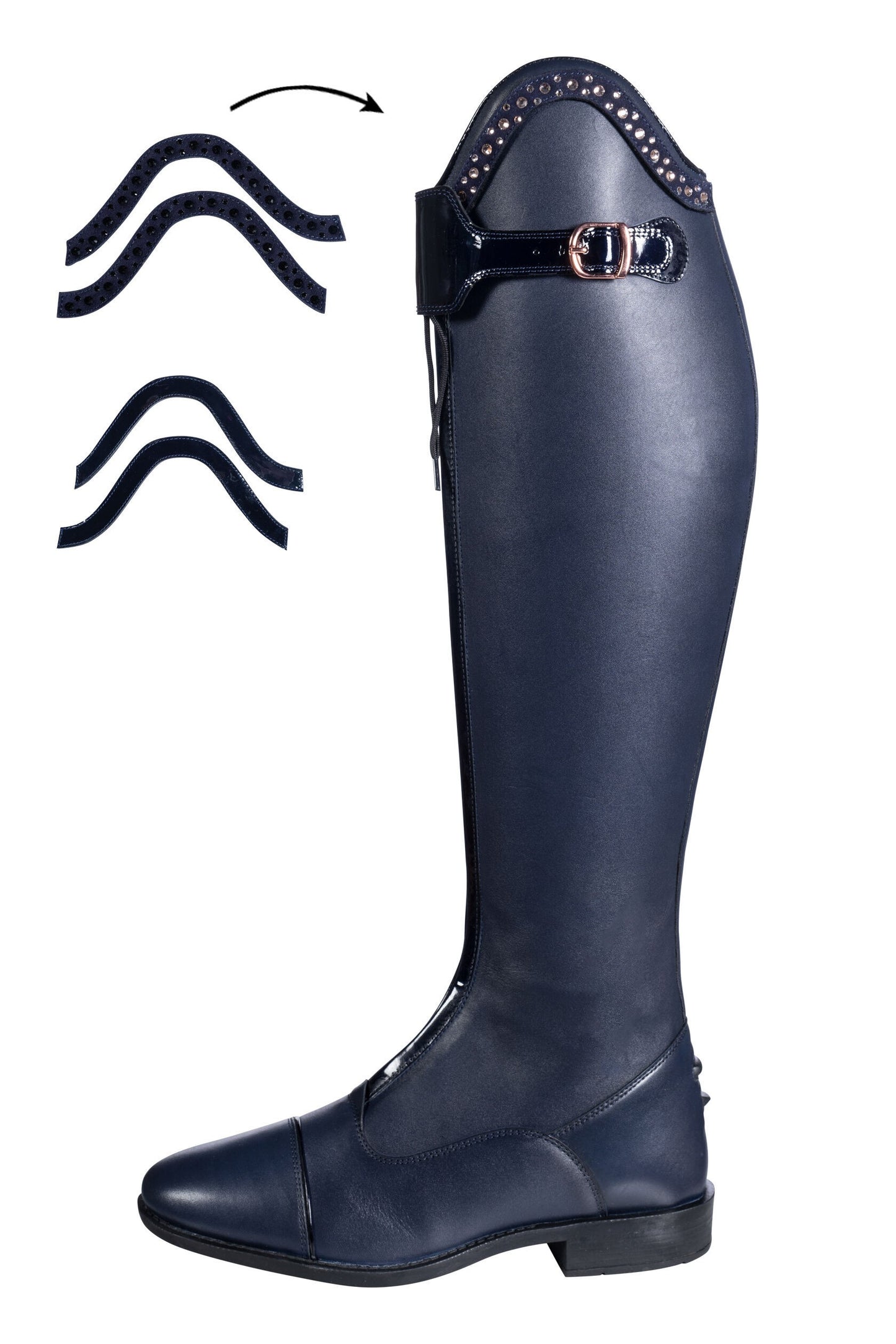 Botas de montar -Trinity- lar. longitud/estrecha - HKM