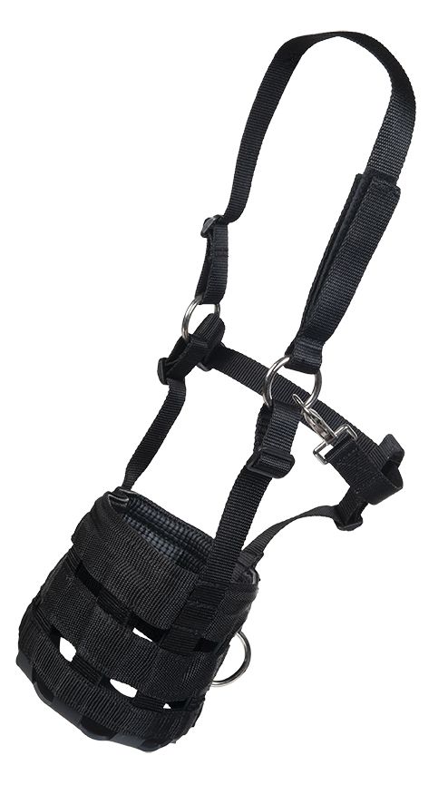Cabezada de cuadra Set HKM Grazing Muzzle para equitación