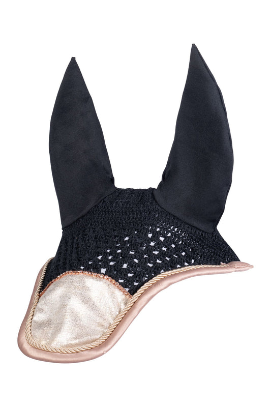 HKM Style orejeras Rosegold Glitter Style para equitación