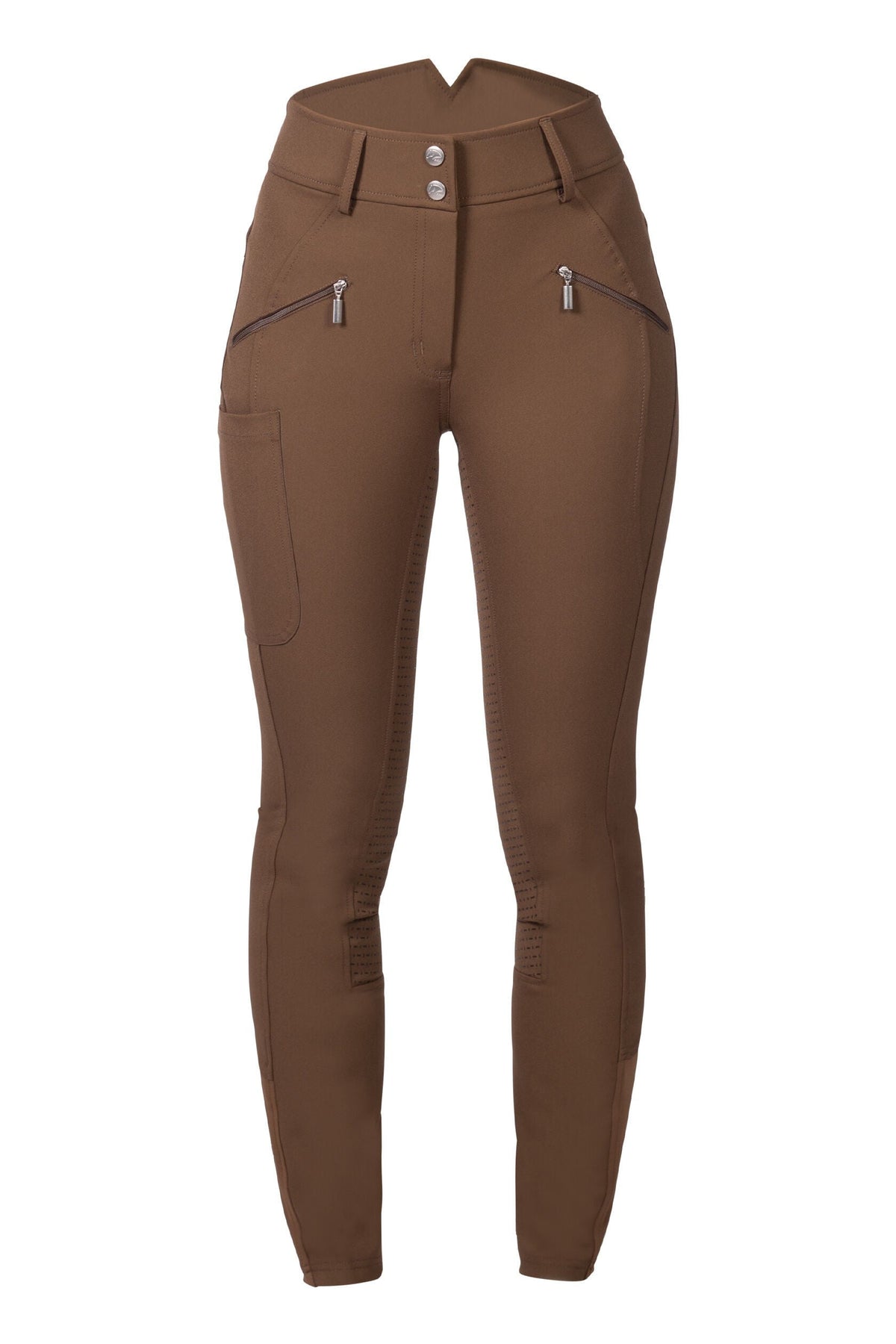 Pantalones Silicone Full Seat pantalón de equitación HKM Women's High Waist Riding pantalón de equitación Lia con para equitación - vista 11