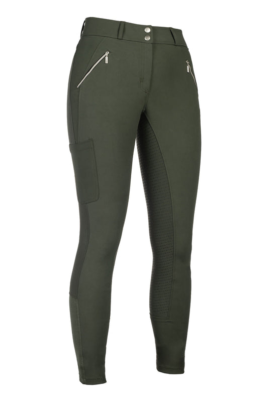 Pantalones Silicone Full Seat pantalón de equitación HKM Women's High Waist Riding pantalón de equitación Lia con para equitación - vista 2