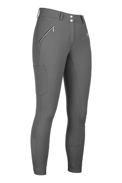 Pantalones Silicone Full Seat pantalón de equitación HKM Women's High Waist Riding pantalón de equitación Lia con para equitación - vista 5