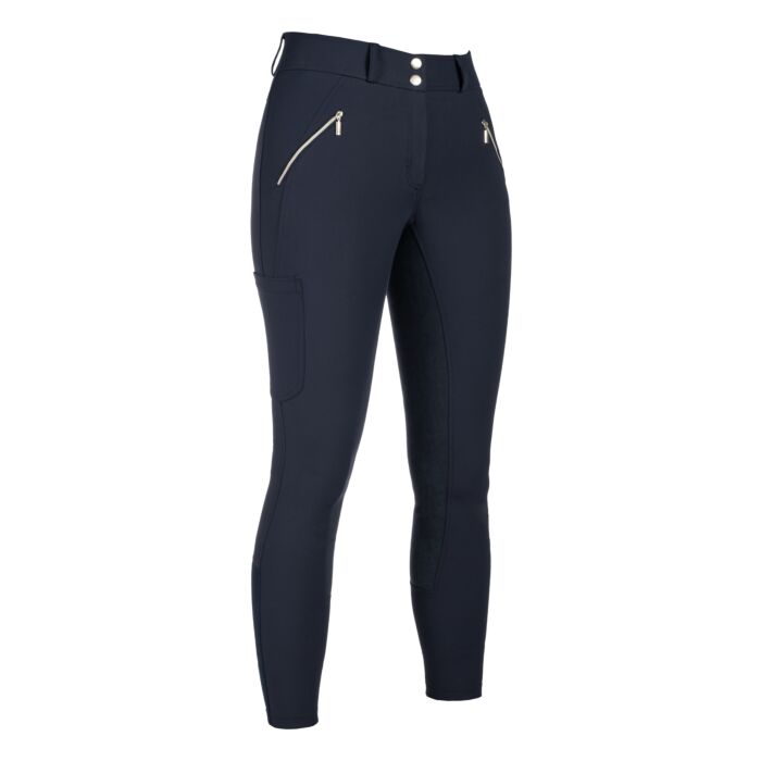 Pantalones de montar -Lia High Waist- c. full Alos HKM - azul oscuro