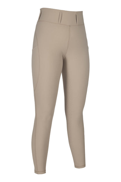 Pantalones Leggings de montar -Jil High Waist- c. f. silicona - Adulto HKM para equitación - vista 6