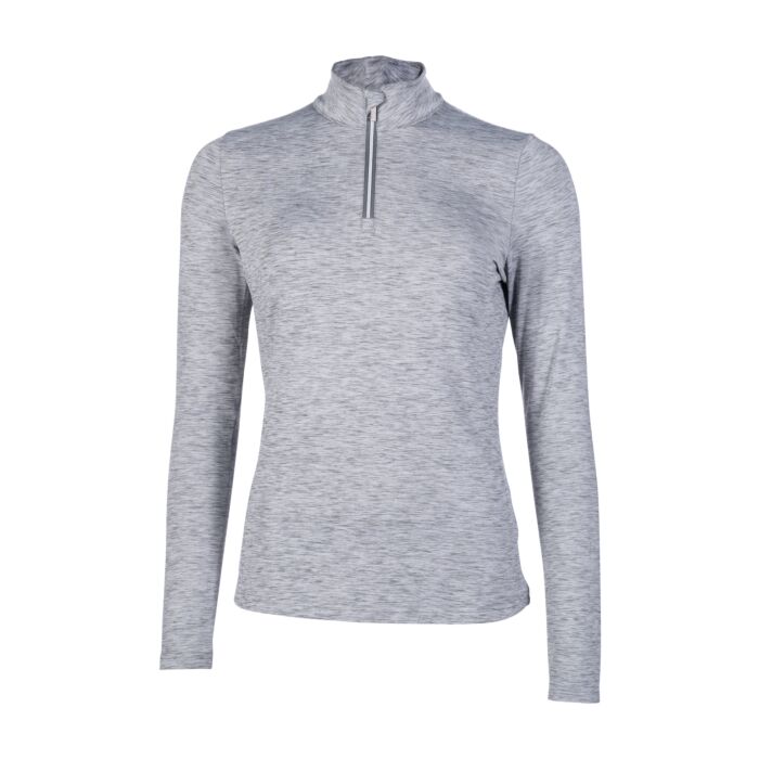 Camiseta funcional -Rosewood Melange- HKM gris - imagen de producto HKM