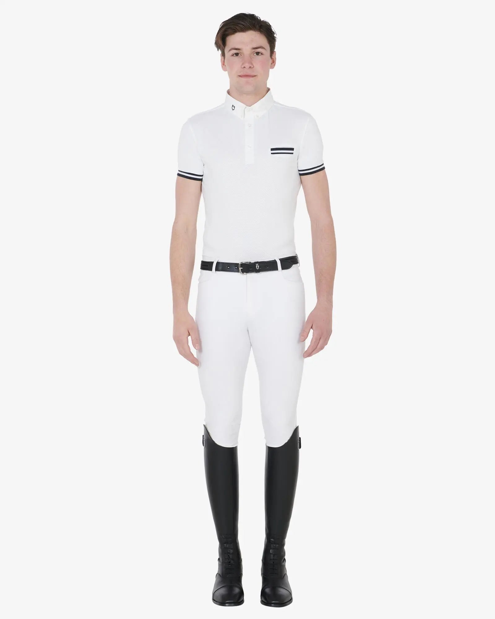 Polo competición hombre slim fit Equestro