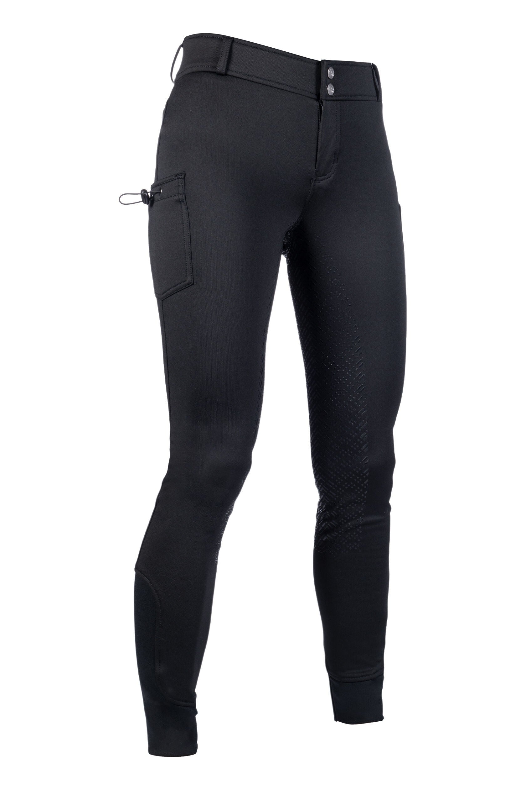 Pantalones de montar -Ruby- c. full silicona - Junior HKM para equitación - vista 3