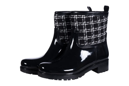 Calzado ecuestre HKM impermeable Jodhpur Boots Pepita vista principal