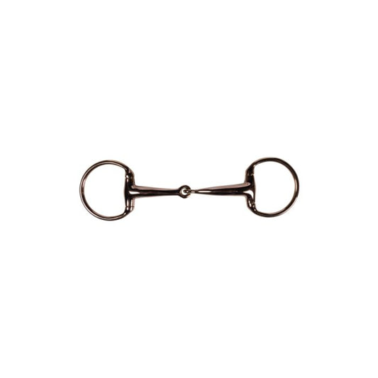 Embocaduras Filete oliva forma anatómica -Rosegold- 16 mm HKM para equitación