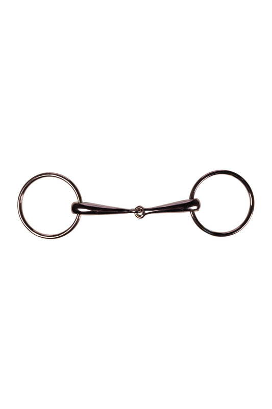 Embocaduras Filete verdum forma anatómica -Rosegold- 16 mm HKM para equitación