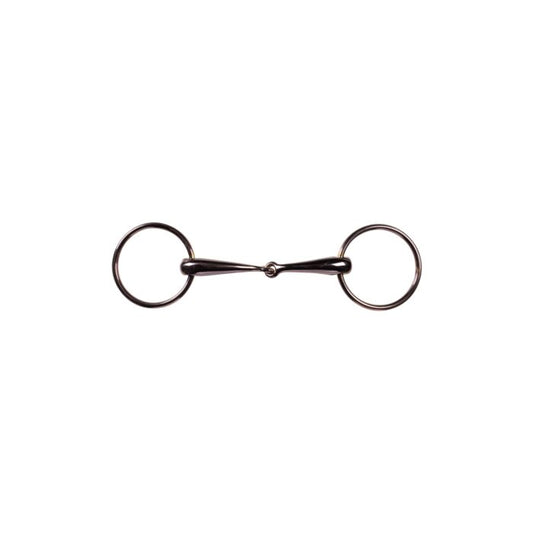 Embocaduras Filete verdum forma anatómica -Rosegold- 18 mm HKM para equitación