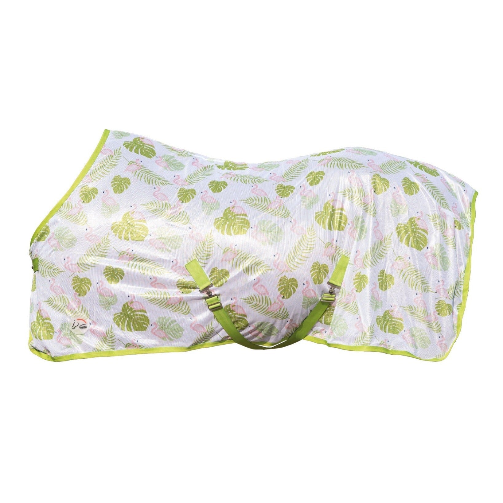 Manta para caballo HKM Fly Rug Flamingo vista principal