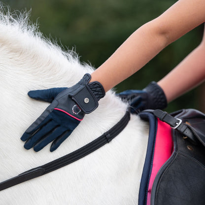 Riding Gloves HKM infantil Riding Gloves Aymee detalle 3