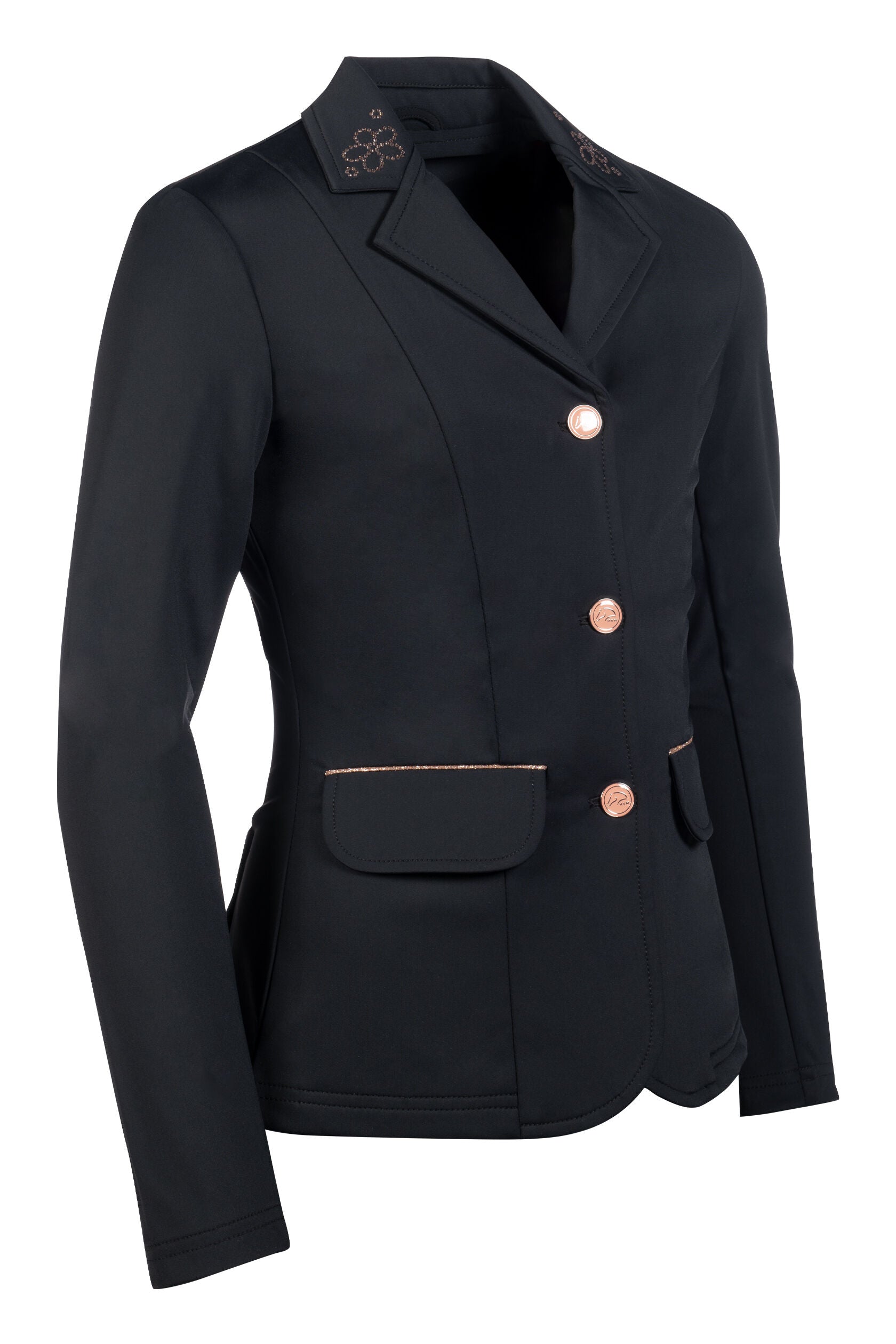 Show Jackets HKM Competition Jacket Flora infantil detalle 3