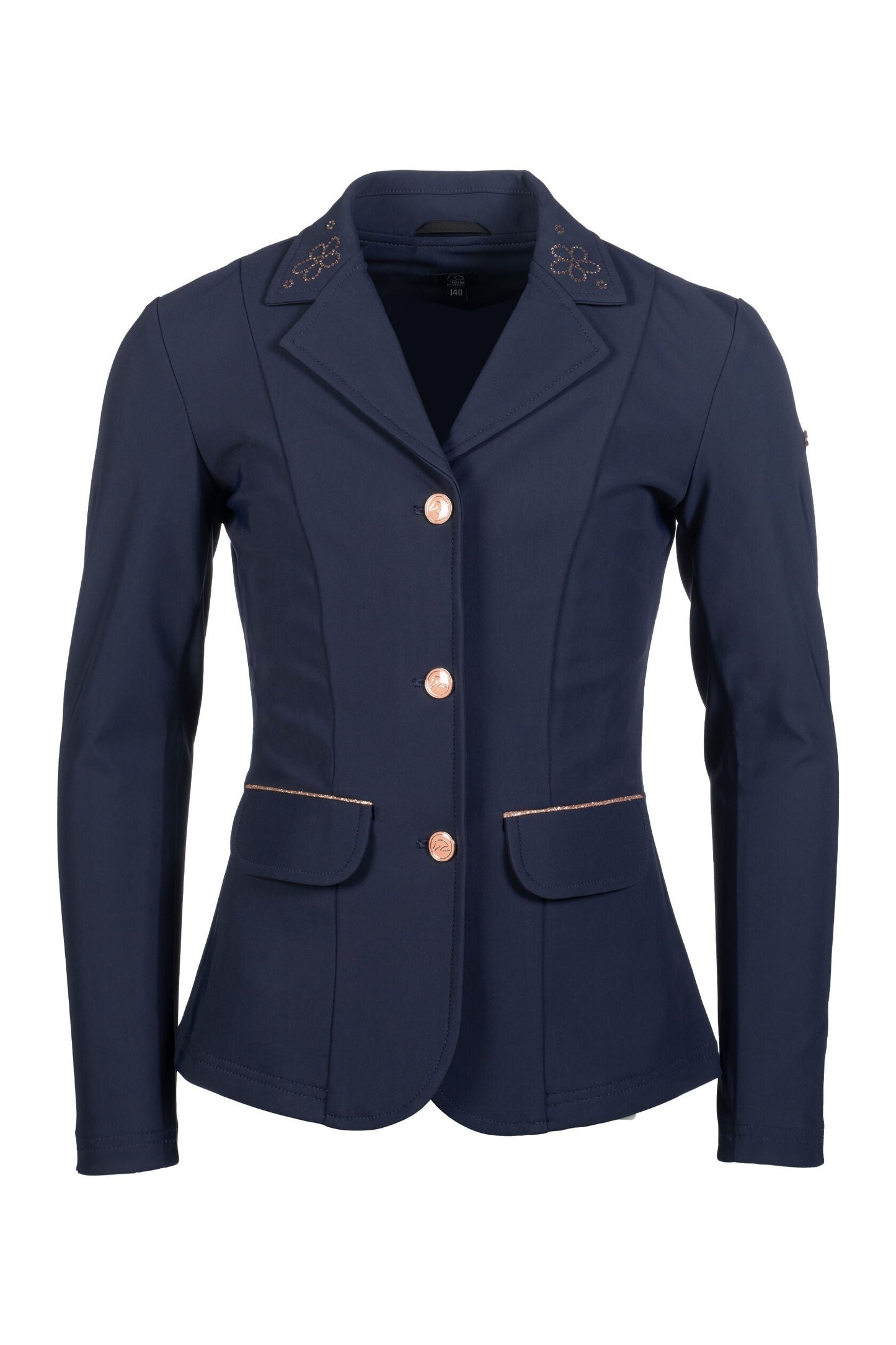 Show Jackets HKM Competition Jacket Flora infantil detalle 2
