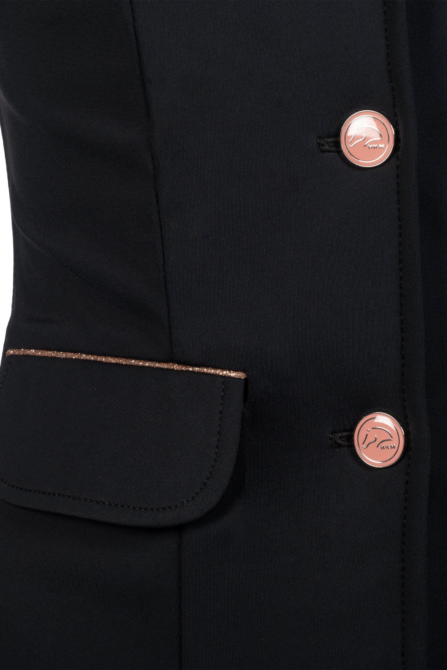 Show Jackets HKM Competition Jacket Flora infantil detalle 6