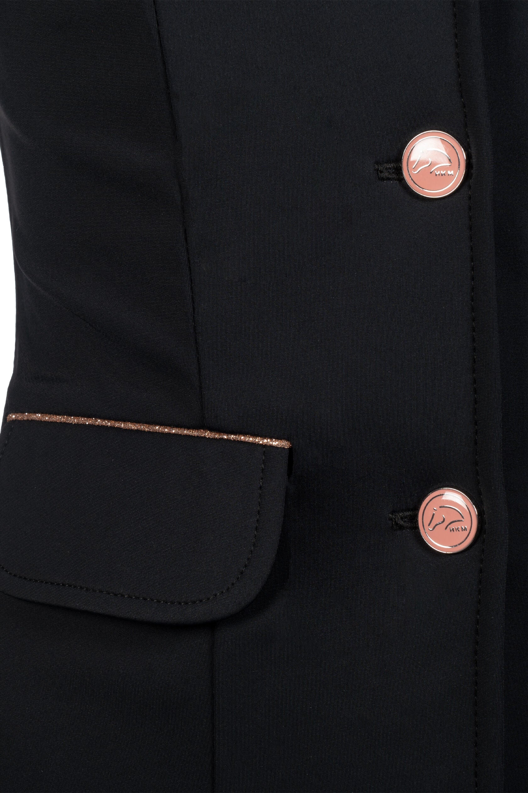 Show Jackets HKM Competition Jacket Flora infantil detalle 6