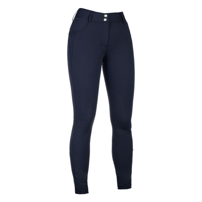 Pantalones -Ari Mid Rise- rod. silicona HKM para equitación - vista 4