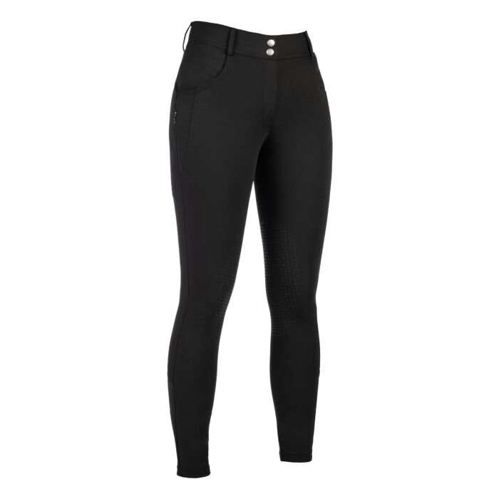 Pantalones -Ari Mid Rise- rod. silicona HKM para equitación - vista 5
