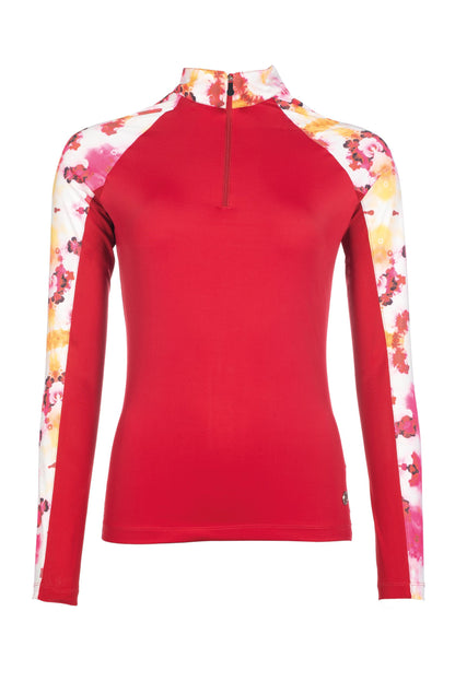 Camisetas HKM Function Shirt Essential Flowers para equitación - vista 3