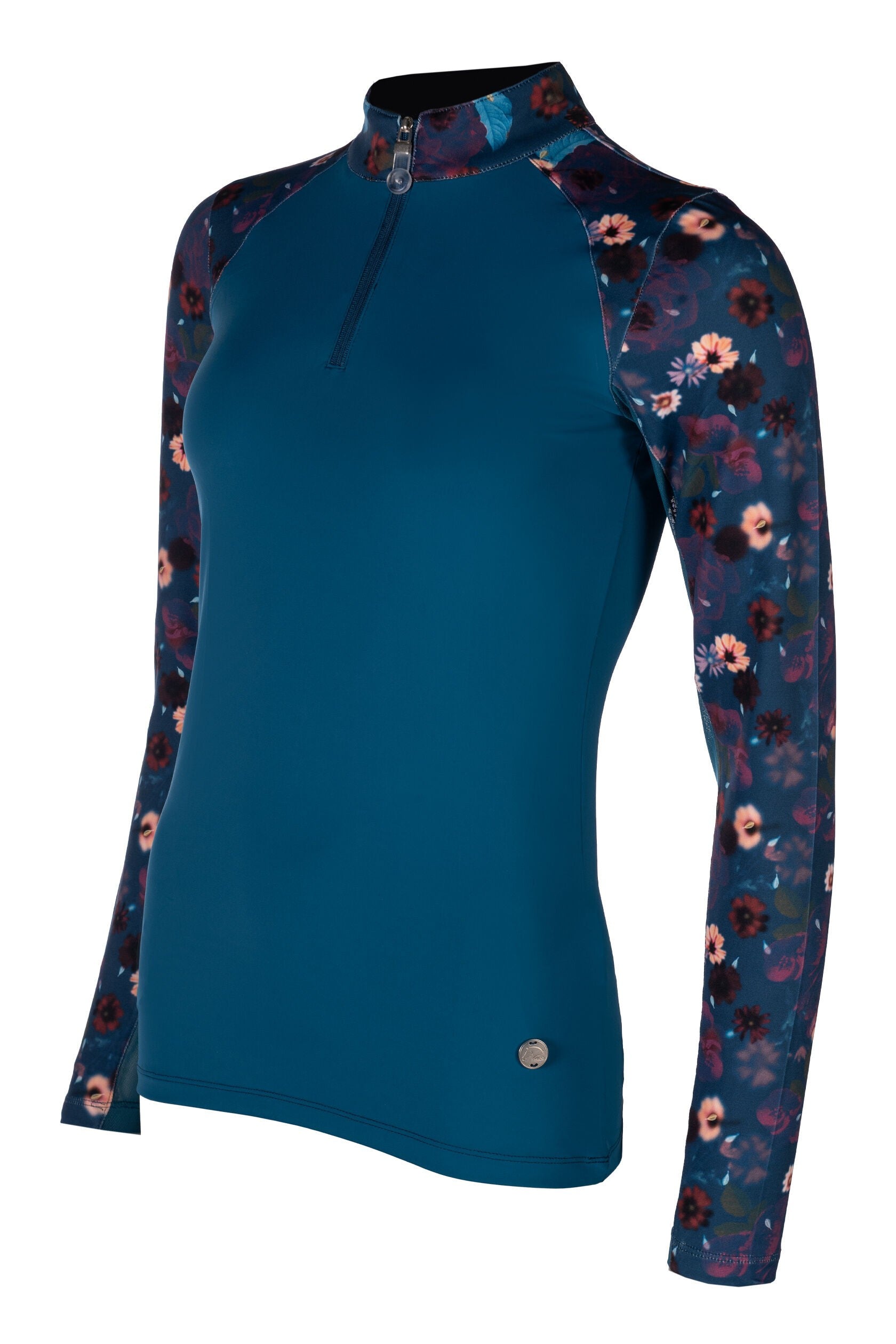 Camisetas HKM Function Shirt Essential Flowers para equitación - vista 6