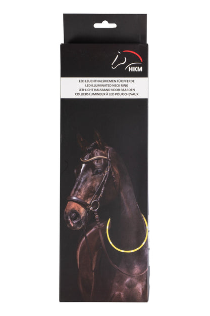 Accesorio ecuestre LED Neck Straps HKM Illuminated LED Neck Ring for Horses para equitación - vista 2