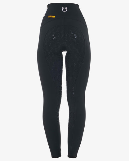 Leggings mujer con pedrería Equestro Marino