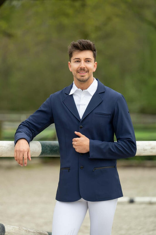 Chaqueta de concursos HKM Men's chaqueta de concurso Mike para equitación