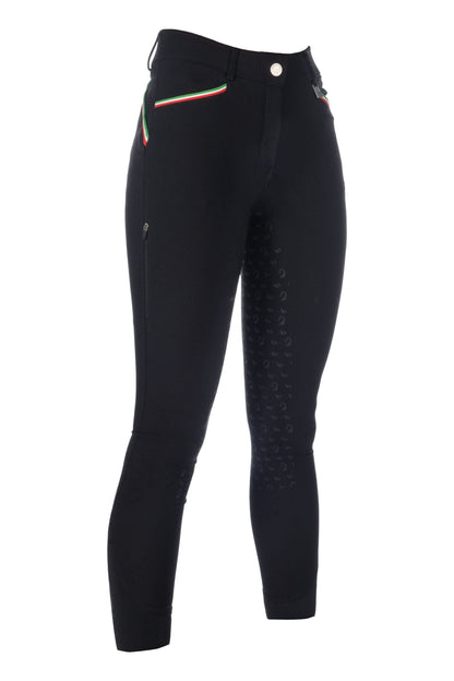 Silicone Full Seat Breeches Lauria Garrelli Riding Breeches Livigno Sportive detalle 2