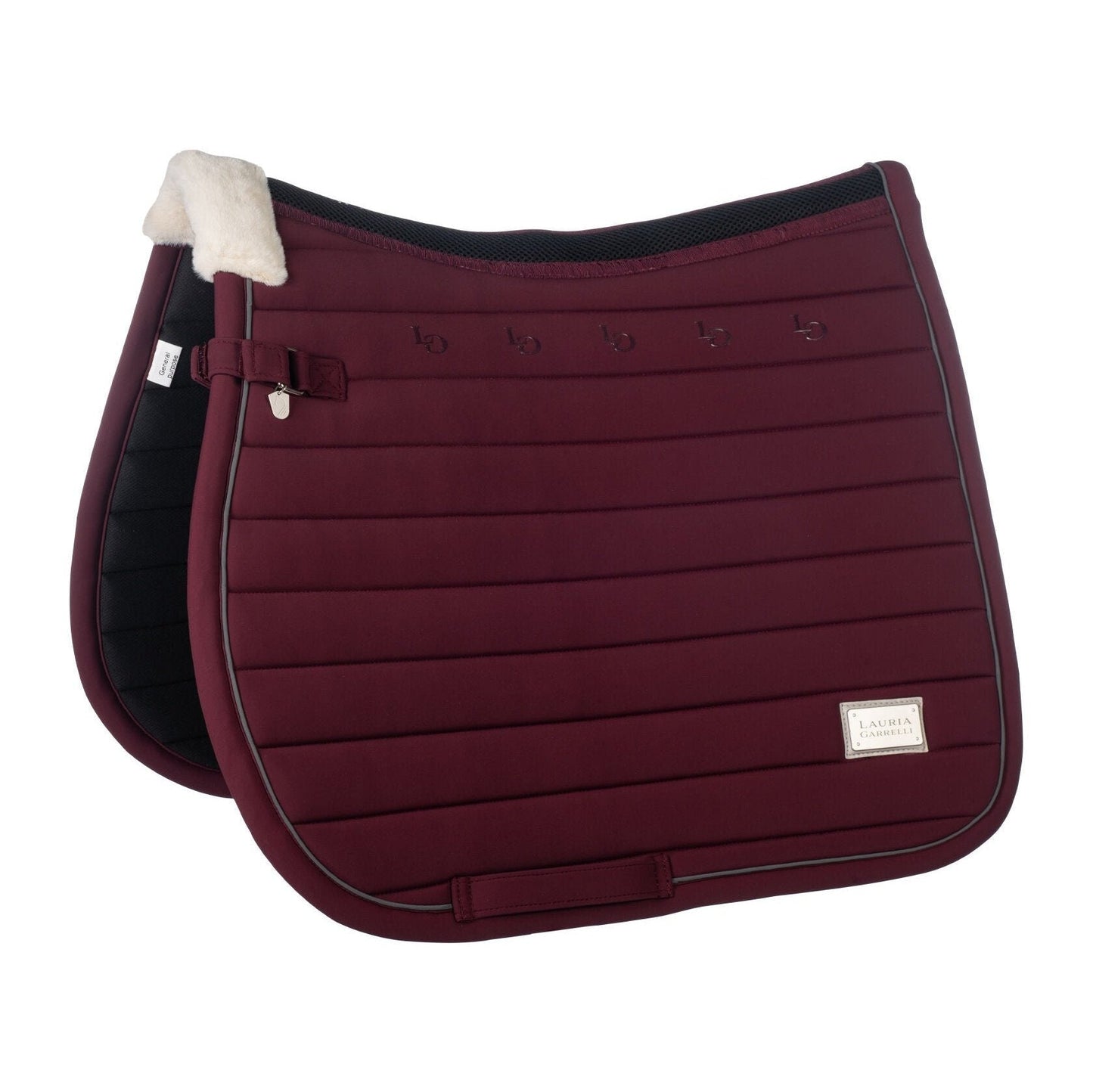 Manta para caballo Lauria Garrelli Saddle Blanket Livigno Elegance detalle 2