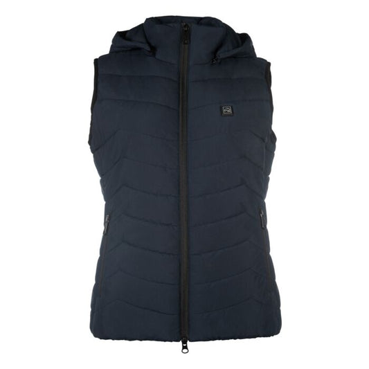 Chaleco térmico -High Temperature- Azul/Negro HKM para equitación