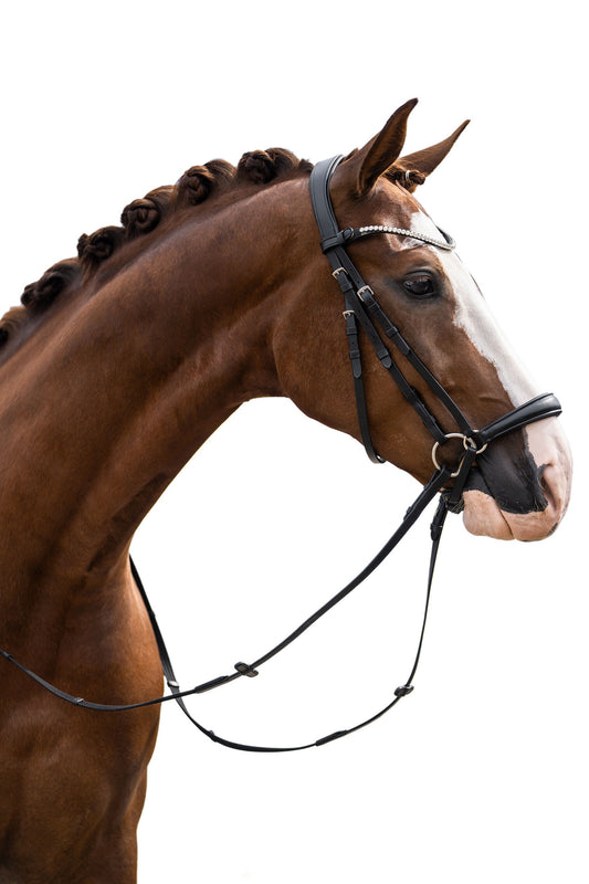 Cabezada -Nicole HKM para equitación - vista 2