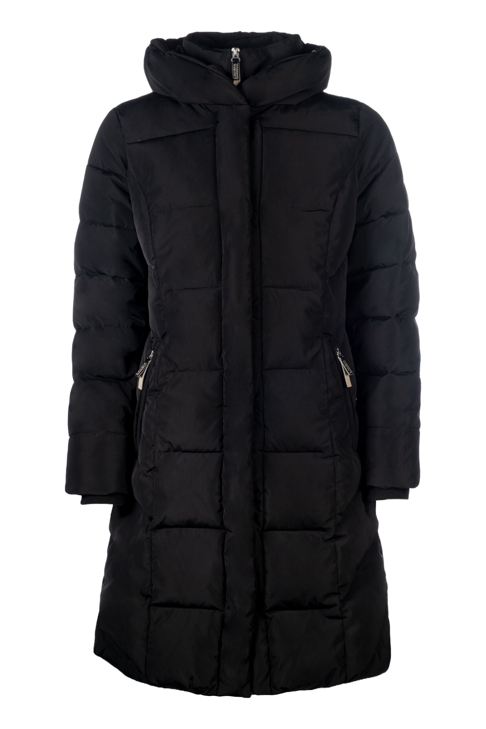 Winter Jackets Lauria Garrelli Quilted Coat Livigno - Dark Brown detalle 2