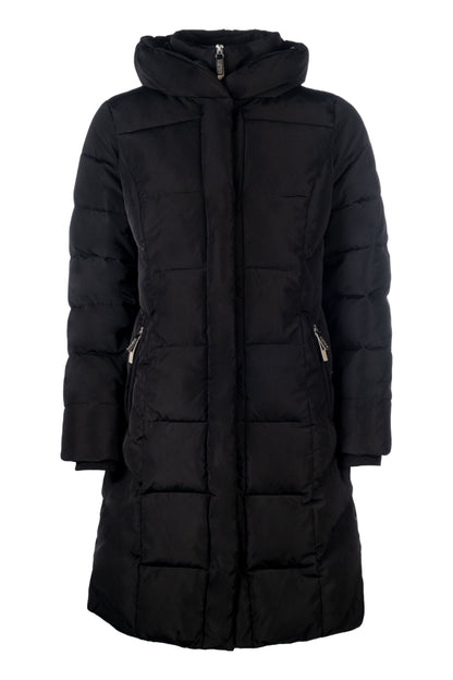 Winter Jackets Lauria Garrelli Quilted Coat Livigno - Dark Brown detalle 2