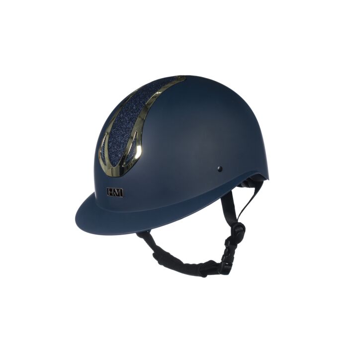 Cascos -Illusion - Colores Azul, Negro HKM para equitación