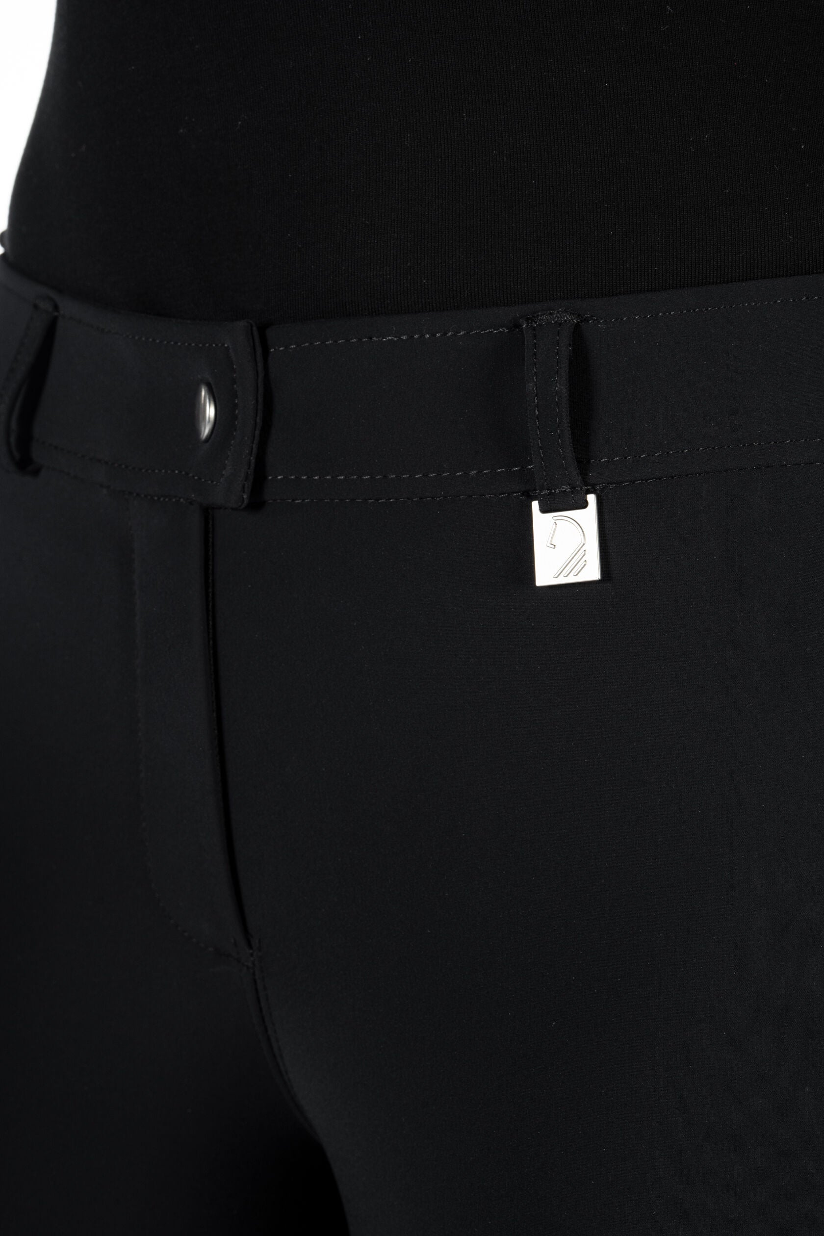 Silicone Knee Patch Breeches Lauria Garrelli Riding Breeches Livigno with detalle 6