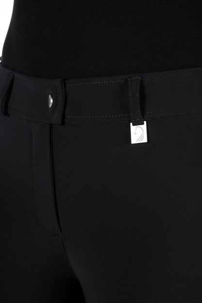 Silicone Knee Patch Breeches Lauria Garrelli Riding Breeches Livigno with detalle 6