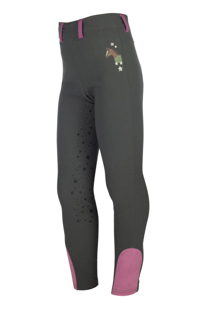 Riding Leggings HKM infantil Riding Leggings Pony Dream II Full Seat detalle 8