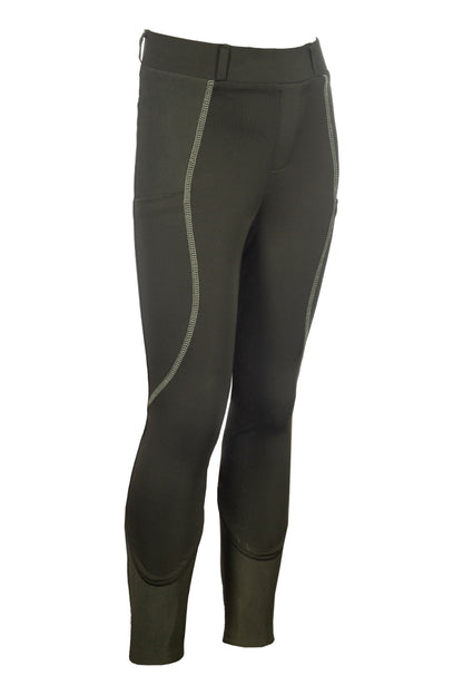 Riding Leggings HKM infantil Riding Leggings Claire Silicone Full Seat vista principal