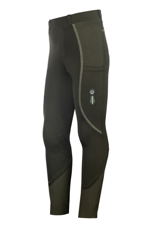 Mallas Leggings de equitación HKM infantil leggings de equitación Claire Silicone Full Seat para equitación - vista 2