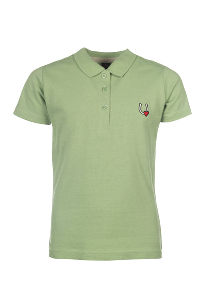Camiseta técnica HKM infantil Polo Shirt Claire vista principal