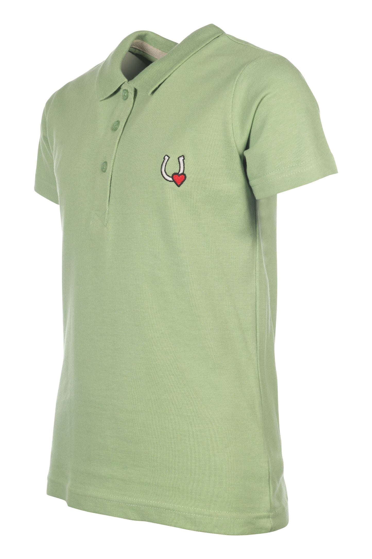 Camiseta técnica HKM infantil Polo Shirt Claire detalle 2