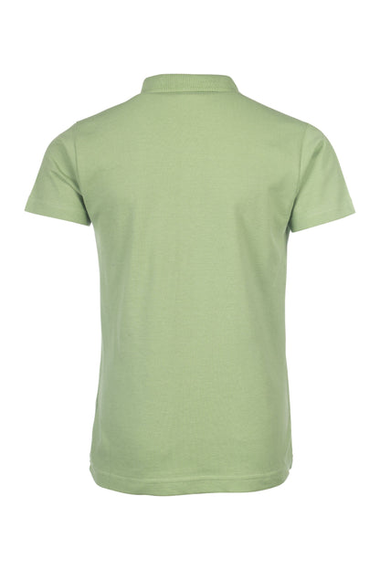Camiseta técnica HKM infantil Polo Shirt Claire detalle 3